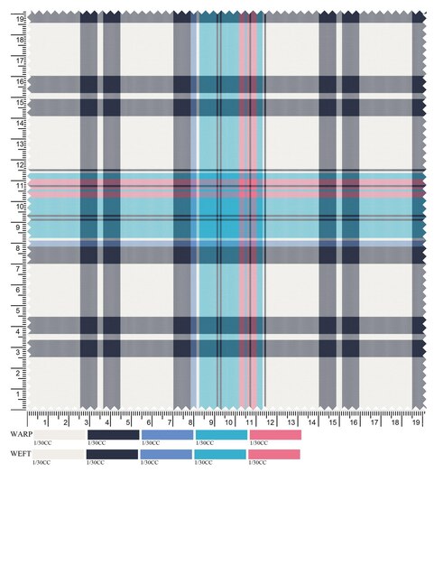 3D lustration plaid check shirt fabric idea