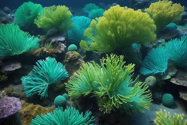 写真 3d 海藻類