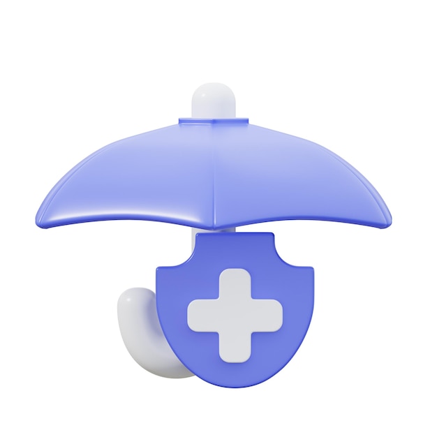 3D Medical Insurance Illustration