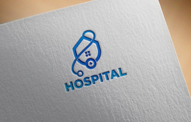 Photo 3d medical logo design
