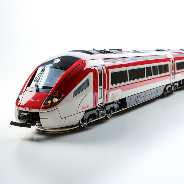 3D miniature model of a train