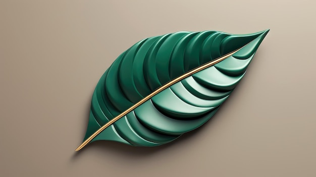 3d mockup leaf of tree and plant Ecology bio and natural products concept Close up view of leaves