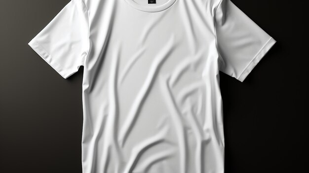 Photo 3d mockup of simple t shirt designs