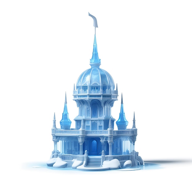 Photo 3d model of a castle