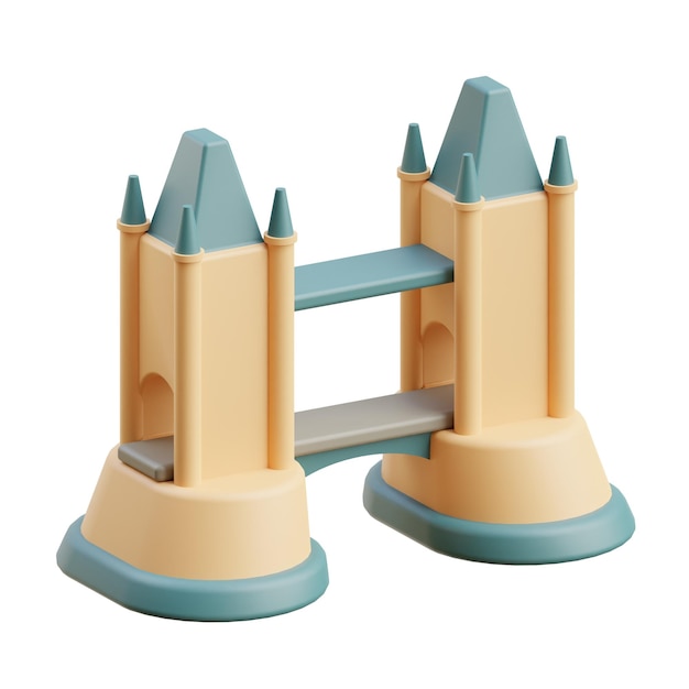 3d model of iconic uk bridge in london