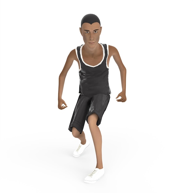 3D-modellering van jonge personages