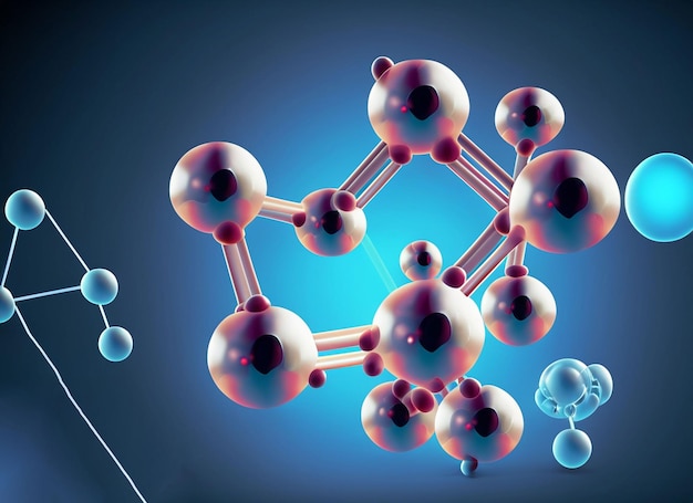 3d molecules structure