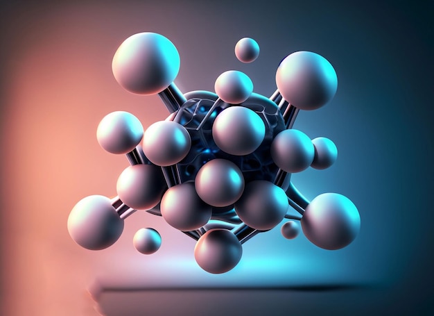 3d molecules structure