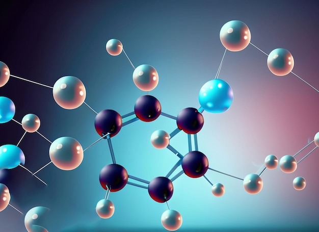 3d molecules structure