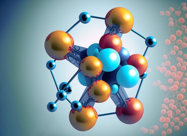 3d molecules structure