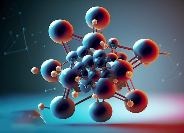 3d molecules structure