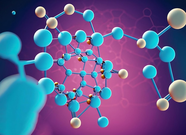 3d molecules structure