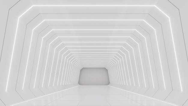 3d 네온 불빛 배경