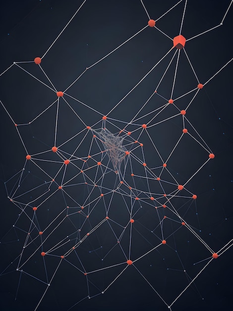 3d network connections design