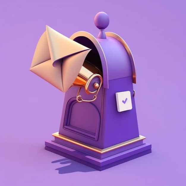 3D Newsletter concept