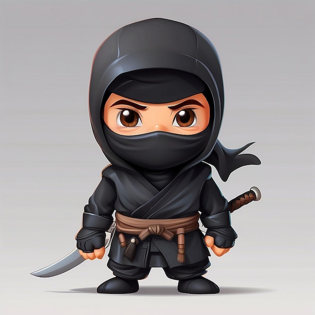 3D-ninja personage