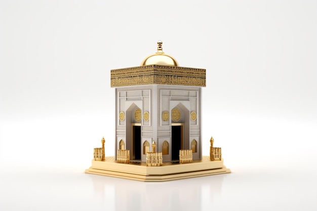 Photo 3d object islamic