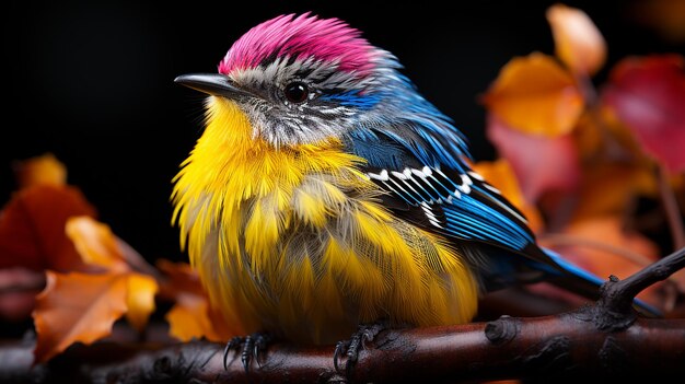 3D photo of birds wallpaper