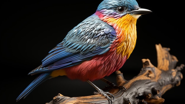 3D photo of birds wallpaper