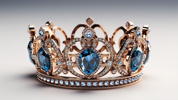 3d photo of crown design