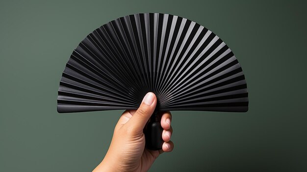 3d photo of a folding fan chines wallpaper