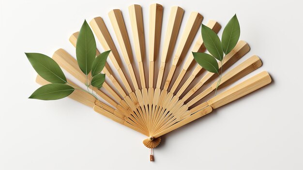 3d photo of a folding fan chines wallpaper