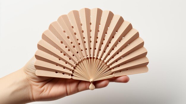 3d photo of a folding fan chines wallpaper