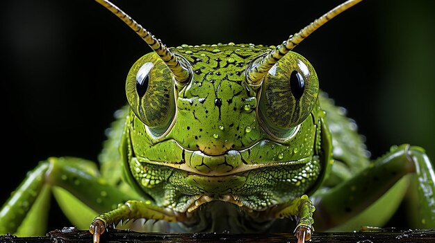 3d photo of grasshopper