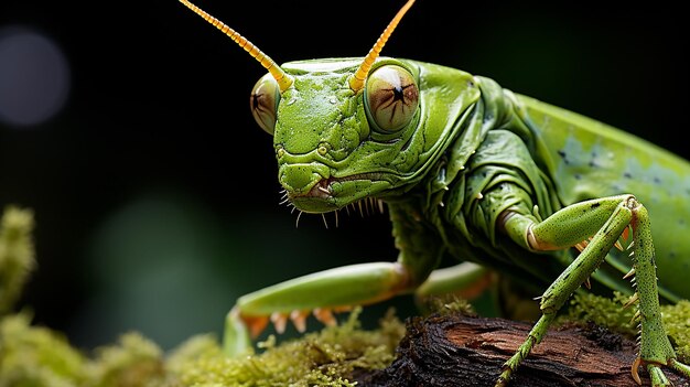 3d photo of grasshopper