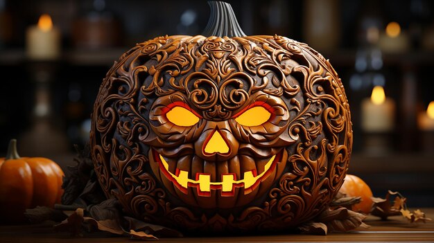 3d photo of Halloween design