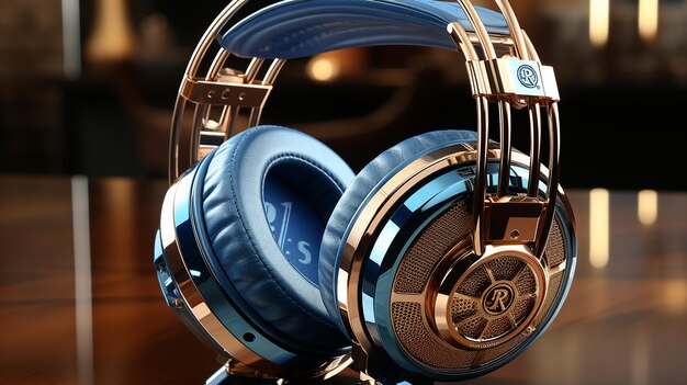 3d photo of headphone design