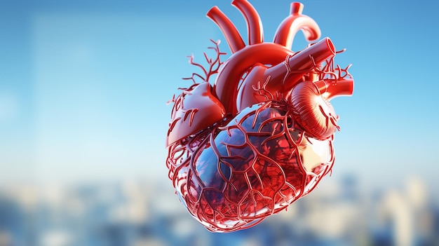 3d photo of heart