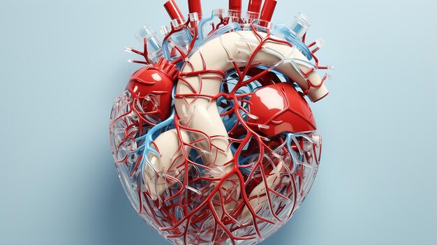 3d photo of heart