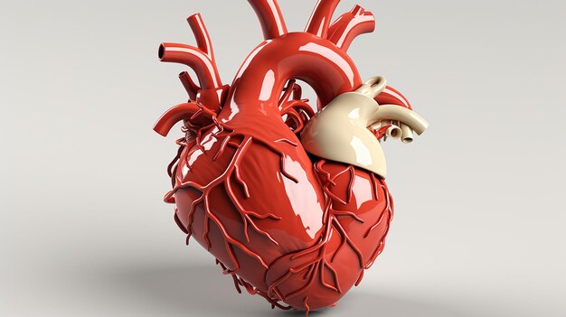 3d photo of heart