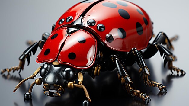 3d photo of lady bug