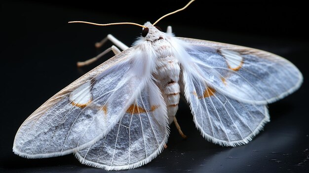 Photo 3d photo of natural beautiful butterfly on a simple background