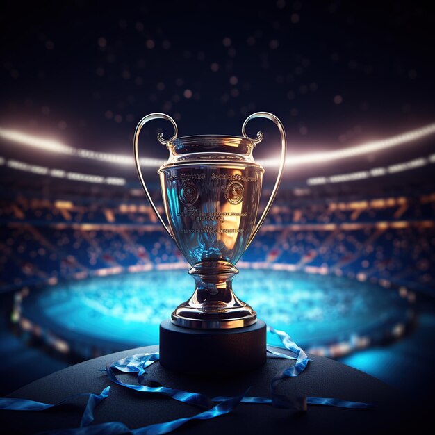 Фото 3d_photo_of_the_uefa_champions_league_cup_