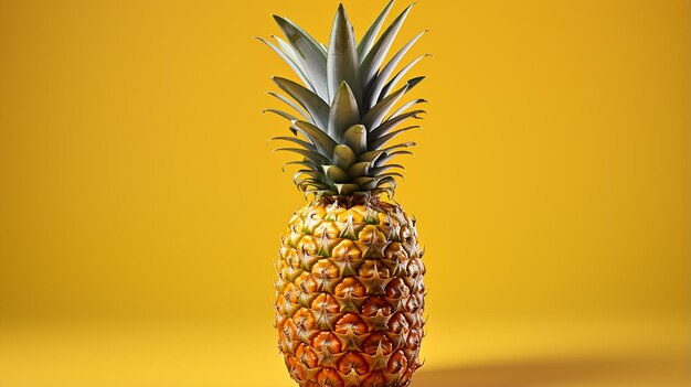 3d photo of pineapple