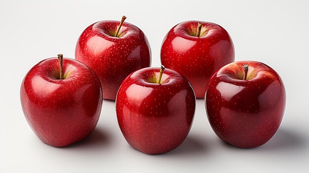 Photo 3d photo of real apple