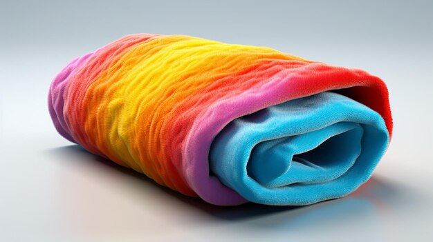 3d photo of towel