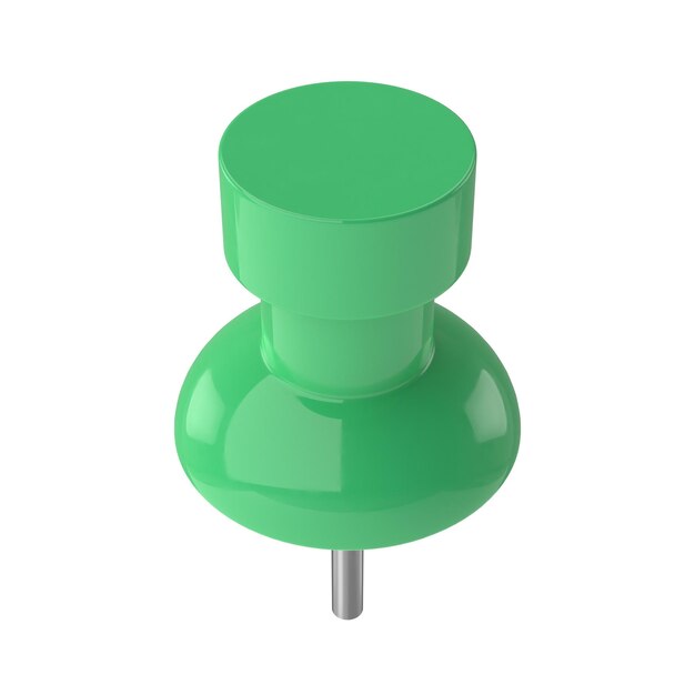 3D pin Push pin 3D element