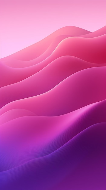 3D pink and purple gradient background and wallpaper