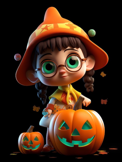 3d pixar character halloween