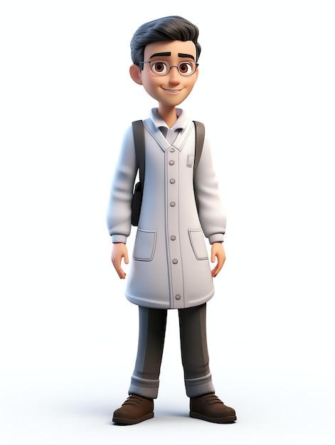 3d pixar character portraits of muslim