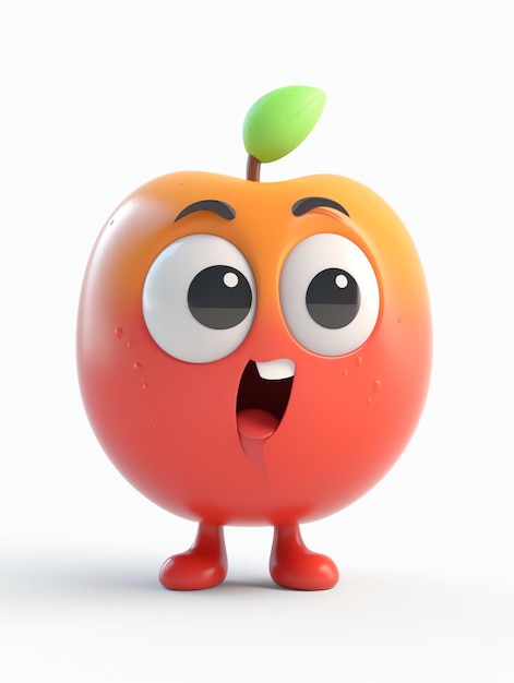 3d pixar character potraits apple