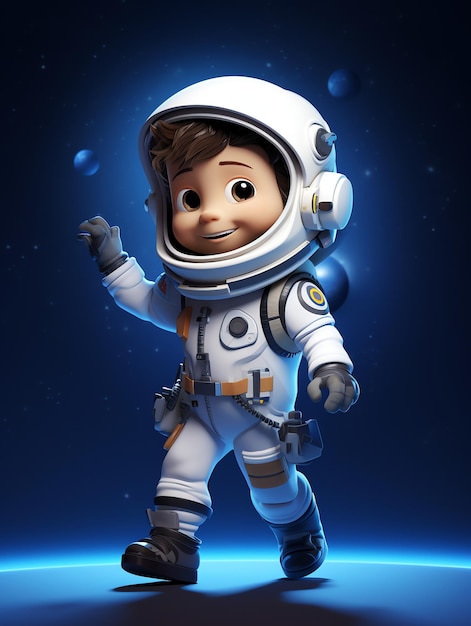 3D-портреты персонажей Pixar астронавтов