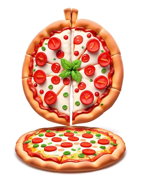 Photo 3d pizza