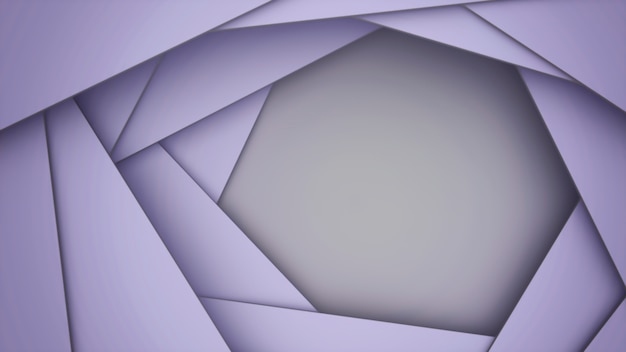 3d plane overlap with copy space / background violet.