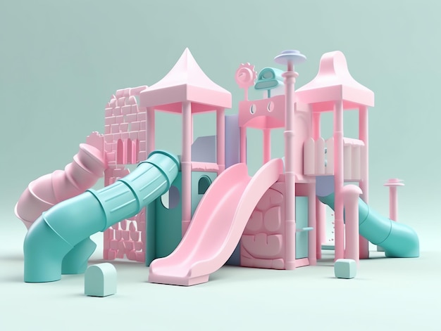 3D playground isolated texture render