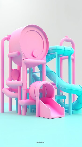 3D playground isolated texture render